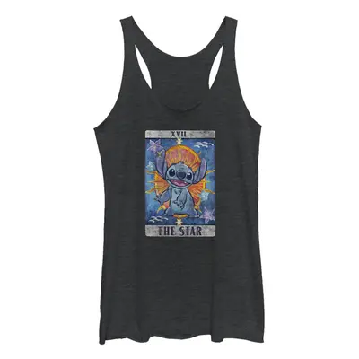 Disney Junior's Lilo Stitch Tarot Tri-Blend Racerback Layering Tank B