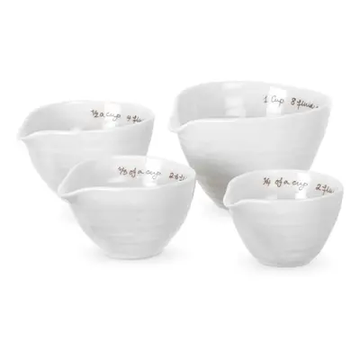 Portmeirion Sophie conran White Measuring cups Set of Measuring cups for Kitchen and Baking in A