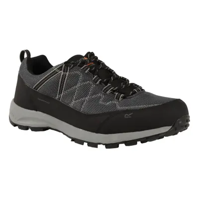 (11 UK, Black/Dark Steel) Regatta Mens Samaris Lite II Low Walking Boots