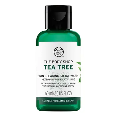 The Body Shop Tea Tree Skin Clearing Facial Wash - Purifying Vegan Face Wash For Oily Blemished 