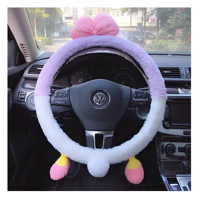 (wheel cover P) Car accessories Headrest Neck Pillow Creative Cartoon Seat Pillow Car