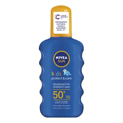 Nivea Sun Kids Moisturising Sun Spray Very High SPF 50+, ml (Blue)