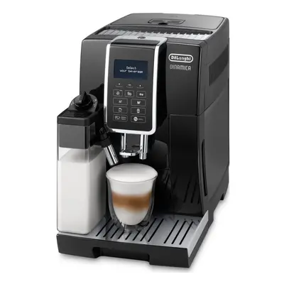 DELONGHI Dinamica ECAM 350.55.B Bean to Cup Coffee Machine - Black, Black