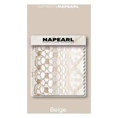 (beige, W150cm x L240cm) 1pc Napearl Brocade Cotton Warp Knitted Craft Curtain With Tassels For 