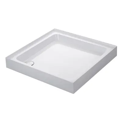 Mira Flight Shower Tray Square Deep Profile Upstands Stone Waste x 760mm