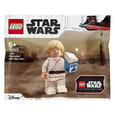 LEGO Star Wars Luke Skywalker with Plastic Bag Blue