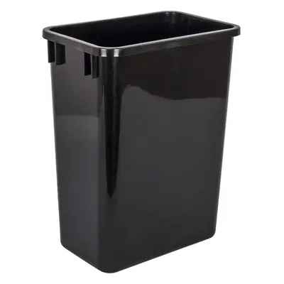 Hardware Resources Plastic Waste Container Black