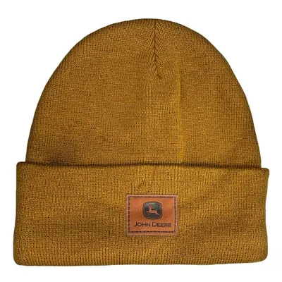 John Deere Mens Beanie-Carhartt Brown-One Size