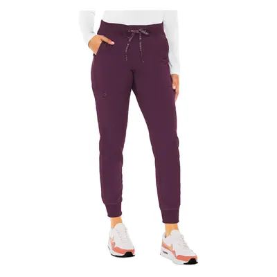 Med Couture Touch Women's Scrub Pant Yoga Jogger with Pockets & Draw