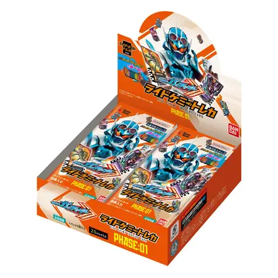 Bandai Kamen Rider Gotchard Ride Chemy Trading Card Phase:01 Box (Pack of 20)