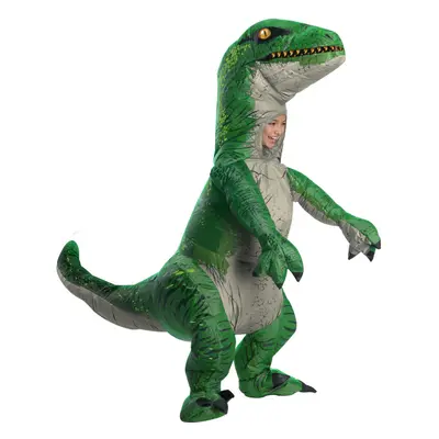 Rubie's Child's The Original Inflatable Dinosaur Costume Velociraptor with Sound Small