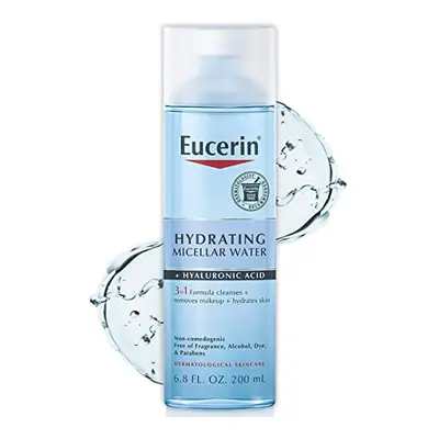 Hydrating 3-in-1 Micellar Water, Formulated with Hyaluronic Acid, 6.8 Fl Oz Bottle