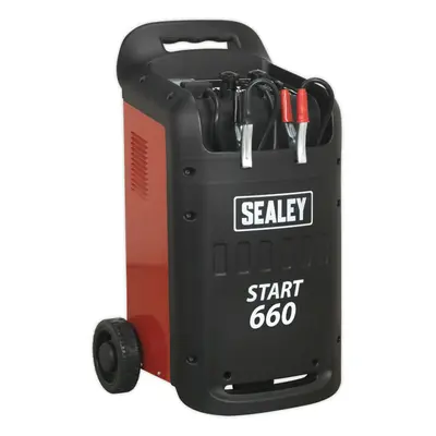 Heavy Duty 12V / 24V Battery Starter & Charger - 50Ah to 1200Ah Batteries - 660A