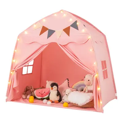 Kids Play Tent Indoor & Outdoor Extra Large Playhouse Tent-Pink