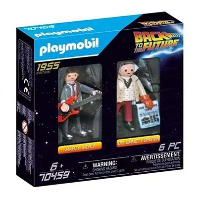 PLAYMOBIL Back to the Future Marty McFly and Dr. Emmett Brown