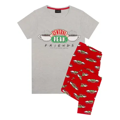 (Medium) Friends Central Perk Pyjamas for Women Cafe TV Show Ladies PJ Set