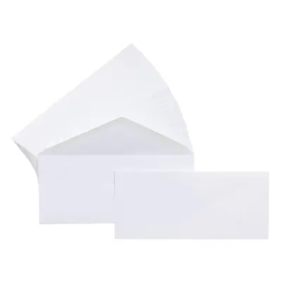 Amazon Basics #10 Business Letter Envelopes with Gummed Seal 500-Pack No Tint