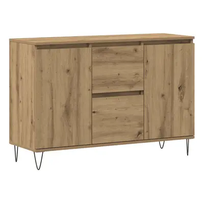 vidaXL Sideboard Side Cabinet Cupboard Highboard Artisan Oak Engineered Wood