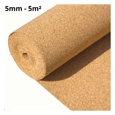 Cork Roll 5mm - 5m2 (53.81sqft)