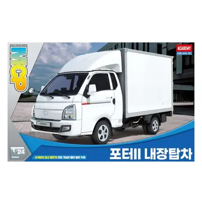 Academy Hyundai Porter II Box Truck c.2004-present 1:24 Model Kit