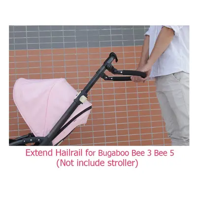 (Handrail for Bee) Baby stroller accessories Extend Handle Hailrail For babyzen YoYo and Bugaboo