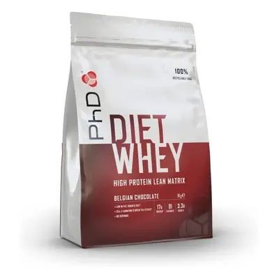 PhD Nutrition Diet Whey High Protein Lean Matrix, Belgian Chocolate Diet Whey Protein Powder, Hi