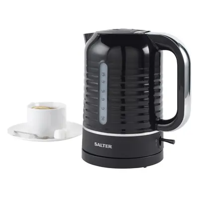 Salter EK5572BLK Oscuro Kettle - 1.7 Litre Capacity 360? Swivel Base, Boil Dry Sensor, Auto Shut