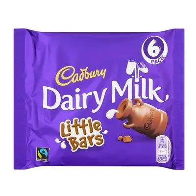 Cadbury Dairy Milk Little Bars (Pack of 8, Total Bars)0.13kg