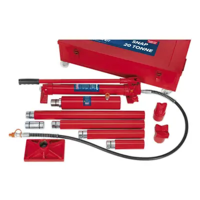 20 Tonne Snap Hydraulic Body Repair Kit - Hand Operated Pump - Heavy Duty