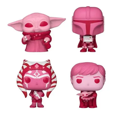 Valentines Pink US Ex. Pocket Pop! 4pk Heart Box (Star Wars)