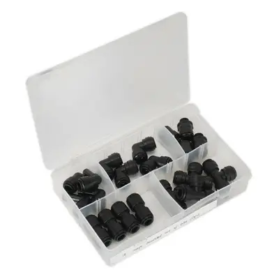 20 Pack - Various 10mm Pneumatic Couplers - Straight Stem Elbow Equal T Splitter