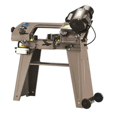 150mm 3-Speed Metal Cutting Bandsaw - Vice & Stand - Fully Guarded Blade