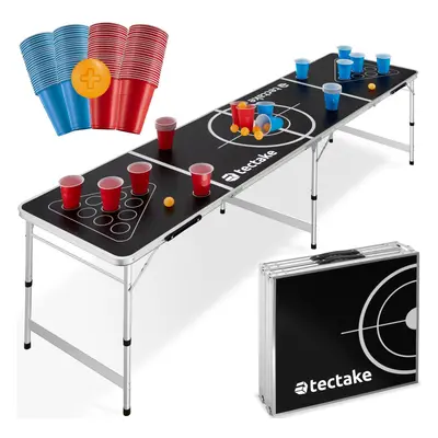 Beer Pong Table Set Up Beerpong Foldable Folding Collapsible Game Adult Party