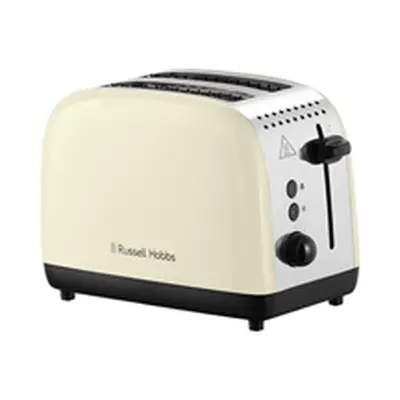 Russell Hobbs Slice Toaster Stainless Steel 1670W - Cream