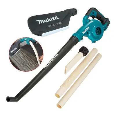 Makita DUB186Z 18v Cordless Garden Leaf Blower Vacuum + Flexi Nozzle + Bag Bare