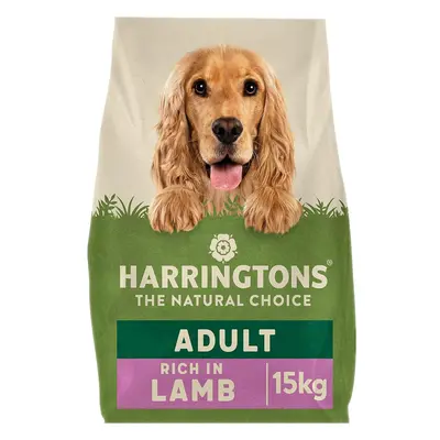 Harringtons Complete Dry Dog Food Lamb Rice 15kg Made with All Natural Ingredients