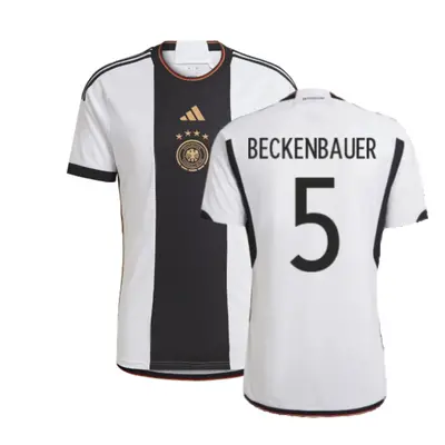 (L) Germany Home Shirt (BECKENBAUER 5)