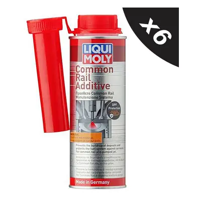 Liqui Moly Common Rail Diesel Additive Diesel System Injector Cleaner 6x250ml