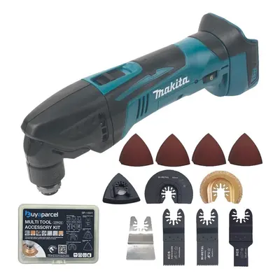 Makita DTM50Z 18v LXT Li-Ion Cordless Multi Tool Bare Unit + 27pc Accessory Set