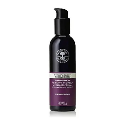 | Women's Balance Shower Oil | Skin Moisturiser Gifts for Women | Nourishing Cleansing Oil with 