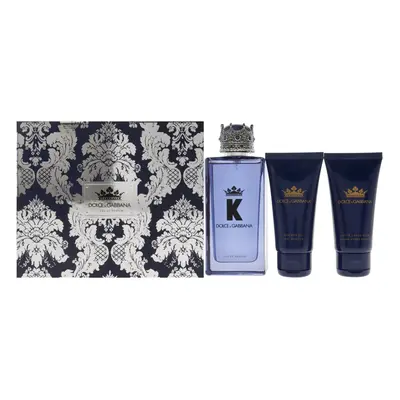 K by Dolce and Gabbana for Men - Pc Gift Set 3.3oz EDP Spray, 1.6oz