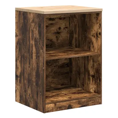 (smoked oak, x x cm/ pcs) vidaXL Garage Storage Cabinet Solid Wood Pine cabinet