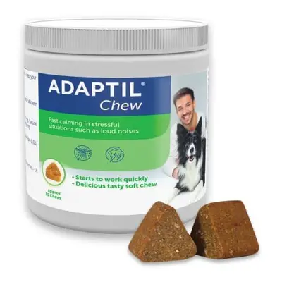 ADAPTIL Calming Chews for Dogs for Fast Acting Stress and Anxiety Relief Chews, Brown