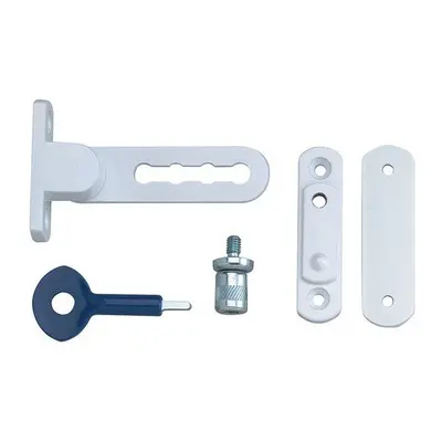 Yale Locks P117 Ventilation Window Lock White Finish Pack of