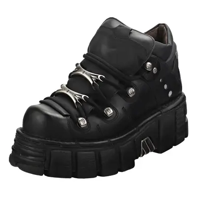 New Rock M106n-s6 Unisex Platform Shoes in Black - UK