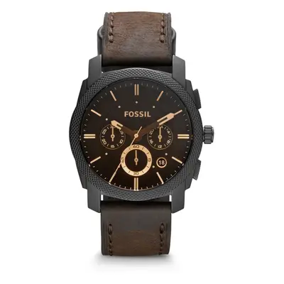 New FOSSIL Machine Brown Dial Men's Watch FS4656 UK SELLER