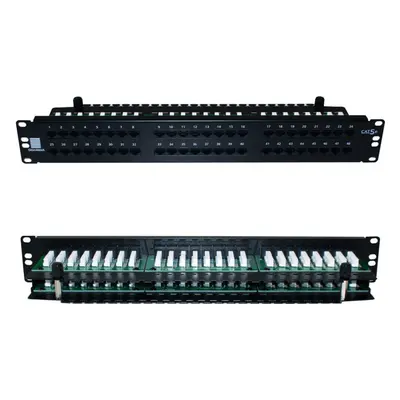 QUALITY AT Port Way CAT5e Ethernet Patch Panel 2U 19" Rack Mount RJ45 Networ