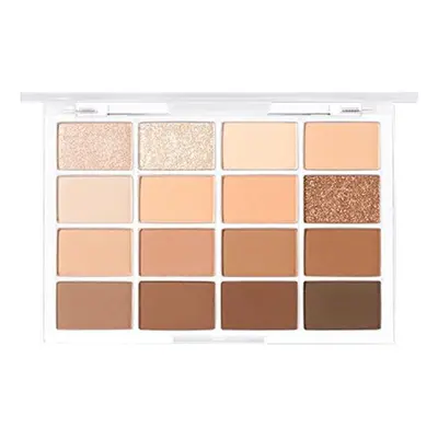 (14 Caramel Blurring) [wakemake] Soft Blurring Eye Palette (12 Color) 14g