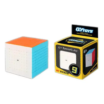 (as the picture) Qiyi 9x9 Magic Cube Stickerless 9layers Professtional Mofangge Puzzle 9x9x9 Chi