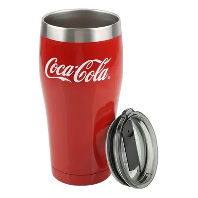 coca-cola Stainless Steel Tumbler, Red, Ounces